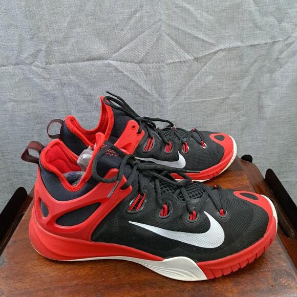 %Nike Zoom Hyperrev Black University Red Basketball Sneakers 11.5 / A 33 main image 7
